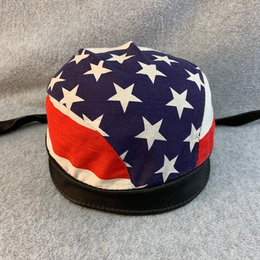 American Flag Unisex Red White Blue Unbranded Headwrap Biker Skull Cap OSFA